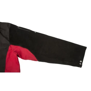 Lincoln Shadow Split Leather-Sleeved Welding Jacket – K2986