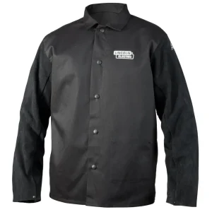 Lincoln Traditional Welding Jacket w/ Split Leather Sleeves – K3106