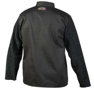 Lincoln Traditional Welding Jacket w/ Split Leather Sleeves – K3106