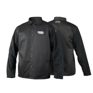 Lincoln Traditional Welding Jacket w/ Split Leather Sleeves – K3106