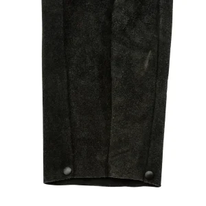 Lincoln Electric Traditional Split Leather-Sleeved Welding Jacket (Black) #K3106