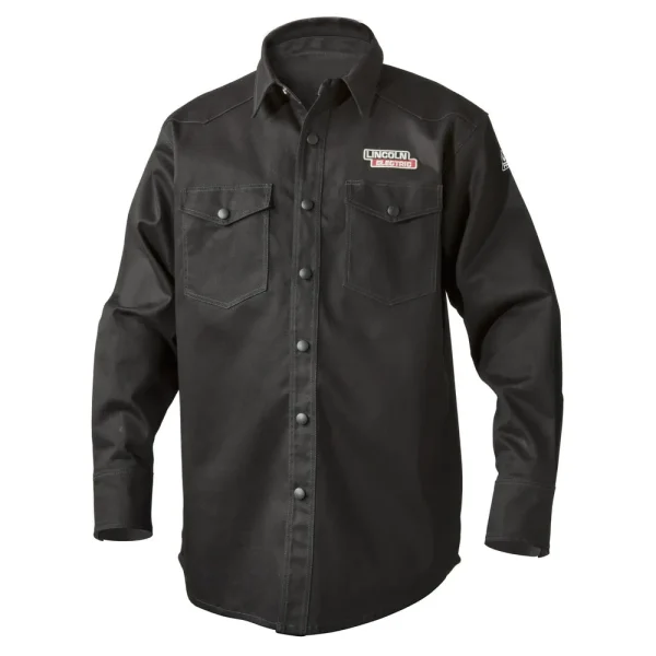 Lincoln Black FR Welding Shirt – K3113