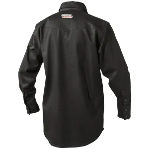 Lincoln Black FR Welding Shirt – K3113