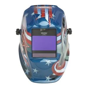 Lincoln Electric VIKING™ 2450 Series Auto-Darkening Welding Helmet, All American® #K3174-4