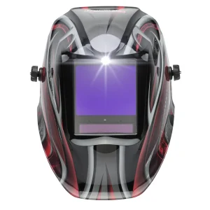 Lincoln Viking 3350 ADV Twisted Metal 5th Gen Welding Helmet – K3248-5