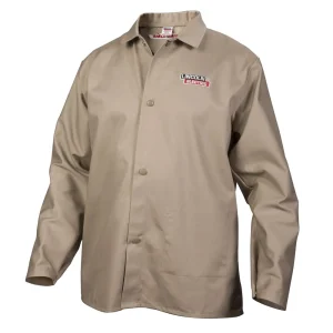 Lincoln Traditional Khaki FR Cloth Welding Jacket – K3317