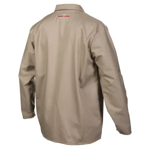 Lincoln Traditional Khaki FR Cloth Welding Jacket – K3317