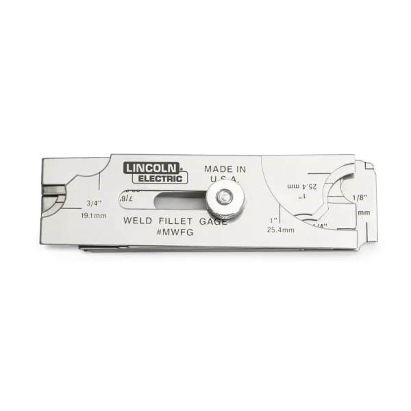 Lincoln Weld Fillet Gauge – Stainless Steel – 7/pc Set – K3720-1
