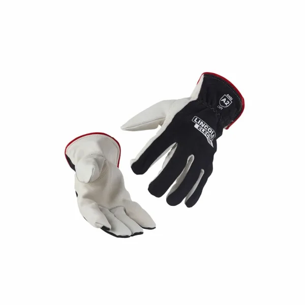 Lincoln Electric Cut Resistant A2 Leather Drivers Gloves #K3771