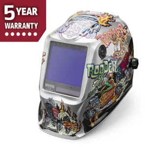Lincoln Electric VIKING™ 3350 Hot Rodders™ Auto-Darkening Welding Helmet #K4440-4