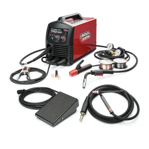 Lincoln POWER MIG 140 MP Multi-Process Welder TIG One-Pak – K4499-1