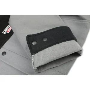 Lincoln Electric XVI Series Industrial FR Welding Jacket (Black/Gray) #K4931
