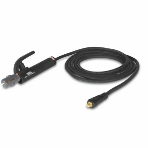 Lincoln 200 Amp Industrial Electrode Holder with Cable and Twist Mate (Dinse 10-25) Connector – K5612-1