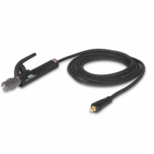 Lincoln 200 Amp Industrial Electrode Holder with Cable and Twist Mate (Dinse 10-25) Connector – K5612-1