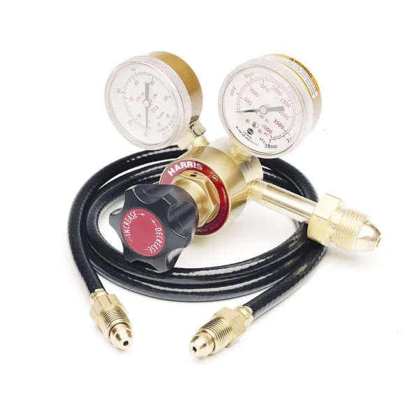 Lincoln Deluxe Adjustable Gas Regulator and Hose Kit – K586-1