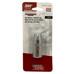 Lincoln Thread-On Flush Nozzle 350A w/ 1/2″ ID – KP2742-1-50F