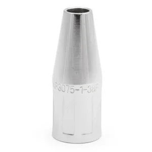 Lincoln Thread-on Flush Gas Nozzle for 100L & 175L, 3/8 ID – KP3075-1-38F