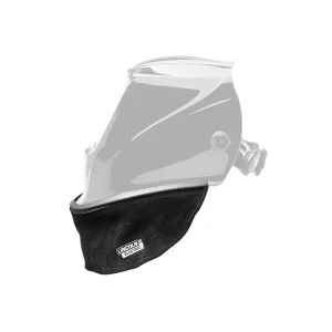 Lincoln Split Leather Helmet Bib w/ Press Fit Seal #KP3729-1