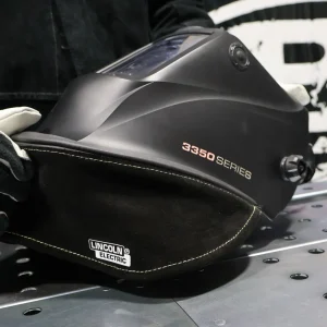 Lincoln Split Leather Helmet Bib with Press Seal – KP3729-1