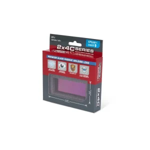 Lincoln Viking 2x4C Series Premium Glass Passive Welding Lens
