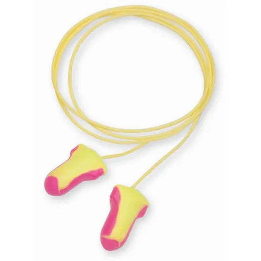 Howard Leight Laser Lite LL-30 Corded Disposable Earplugs – 100 Count