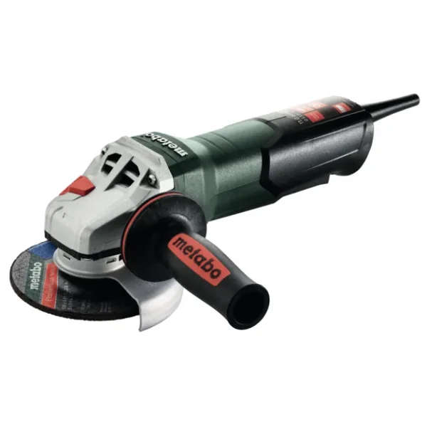 Metabo WP 11-125Q 4-1/2″ 11 Amp Quick Non-Locking Paddle Switch Angle Grinder (603624420)