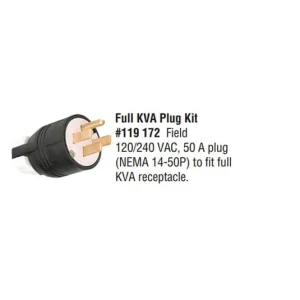 Miller Bobcat™ / Trailblazer® / Big Blue® Full Single-Phase Full KVA Plug Kit #119172