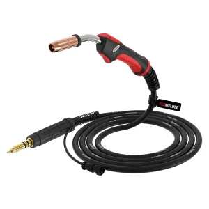 Miller M-25 MIG Gun (250A) for .030-.045 wire — 15-ft #169599