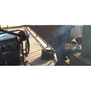 Miller 2/0 50ft Electrode & 50ft work cables