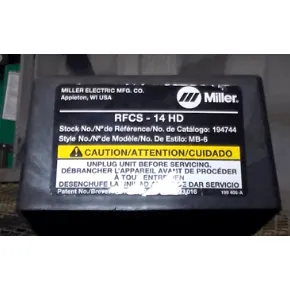 Miller Foot Control, Heavy Duty, 14-pin plug #194744