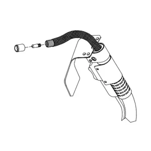 Miller FC-1260 Ironmate™ Gun, 350 Amps, 15 ft #195729