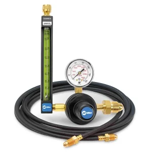 Miller 20 Series Argo/CO2 Flowmeter w/ Hose, 80 PSIG – 22-80-580-6