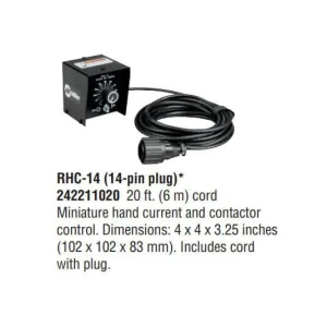 Miller RHC-14 Remote Hand Control w/ Cable 20 ft #242211020