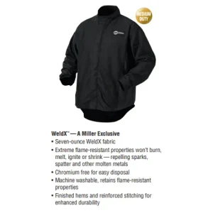 WeldX Jacket 2471 (14,21) 247114 Small, 247115 Medium, 247116 Large, 247117 XL, 247118 2XL, 247119 3XL, 247120 4XL, 247121 5XL