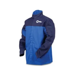 Miller Indura Cloth Welding Jacket, 258095 Small, 258097 Medium, 258098 Large, 258099 X-large, 258100 2X, 258101 3X, 258102 4X, 258104 5X