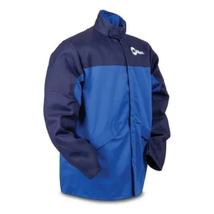 Miller Indura Cloth Welding Jacket, 258095 Small, 258097 Medium, 258098 Large, 258099 X-large, 258100 2X, 258101 3X, 258102 4X, 258104 5X