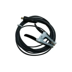 Miller Work Cable 12 ft 12 GA w/200A Clamp & Plug #263799