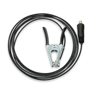 Miller Cable, Work 12 ft 12 GA w/200A Clamp & Plug – 263799