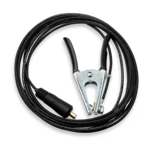 Miller Cable, Work 20 FT 12 GA With 200A Clamp & Plug – 263800