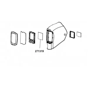 Miller Digital Infinity Helmet Cover Lens, Inside #271319