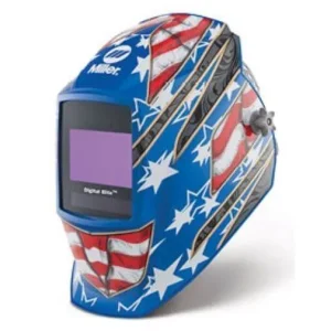 Miller Digital Elite Autodarkening Welding Helmet-Stars and Stripes #281002