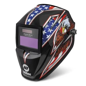 Miller Classic Series Welding Helmet with ClearLight™ Lens Technology, VS Liberty #287820