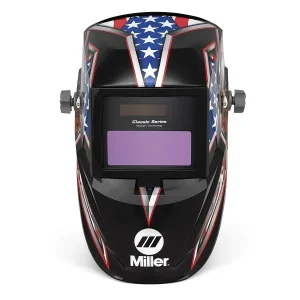 Miller Classic Series Welding Helmet with ClearLight™ Lens Technology, VS Liberty #287820