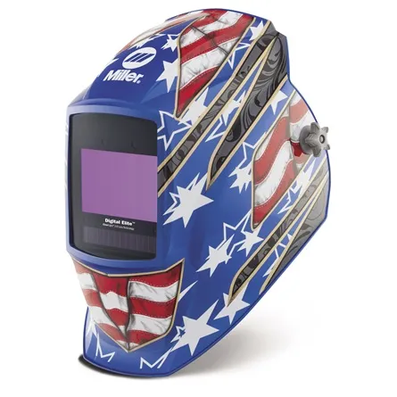 Miller Digital Elite™, Stars & Stripes III, Clearlight 2.0 Welding Helmet #289759