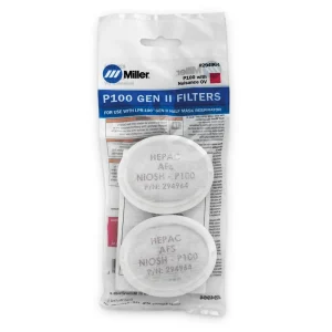 Miller P100 Filters for LPR-100 Gen II (one pair) Nuisance OV Relief – 294964