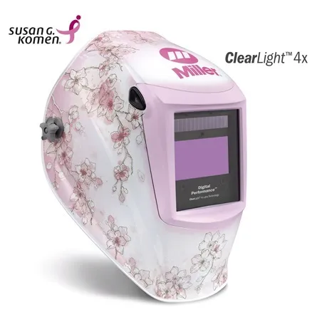 Miller Digital Performance™ Welding Helmet w/ ClearLight 4x, Burn & Blossom #296756