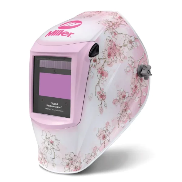 Miller Digital Performance Welding Helmet w/ Clear Light 4x, Burn & Blossom – 296756