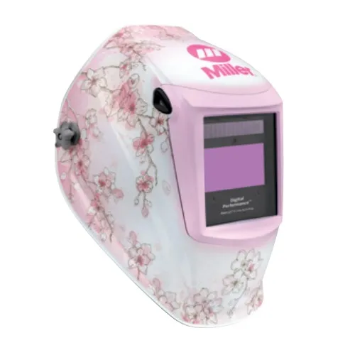 Miller Welding Helmet Shell, Digital Performance™, Burn & Blossom Design #296760