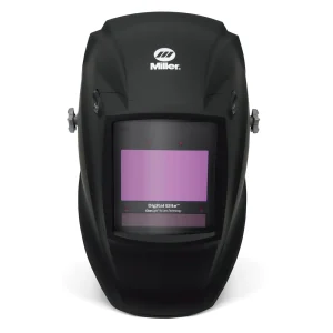 Miller Digital Elite Welding Helmet w/ Clear Light 4x, Black – 296765