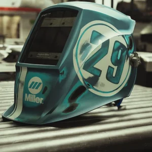 Miller Digital Elite Welding Helmet w/ Clear Light 4x, Vintage Roadster – 296768